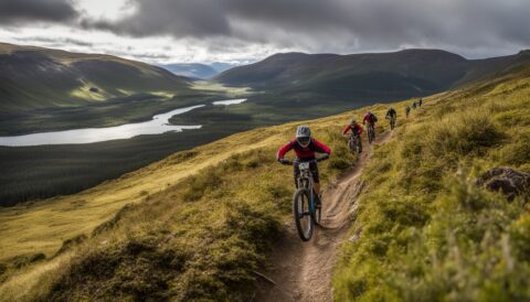 guide to Laggan Wolftrax MTB trails