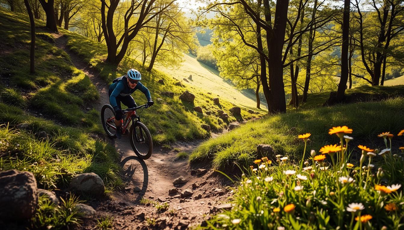 riding the North Downs by mountain bike