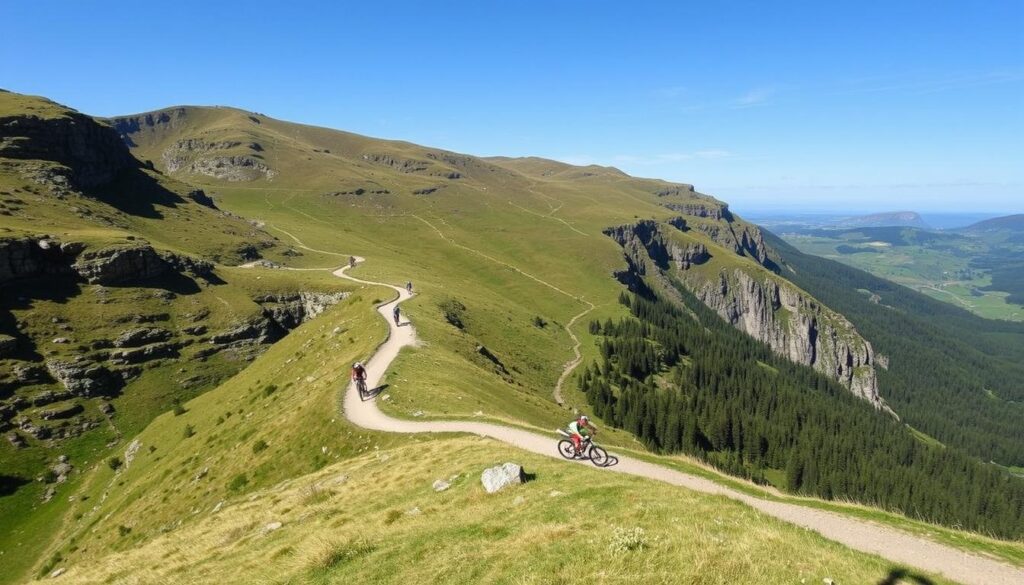 North Wales mountain biking