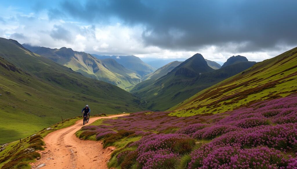 Scottish mountain biking