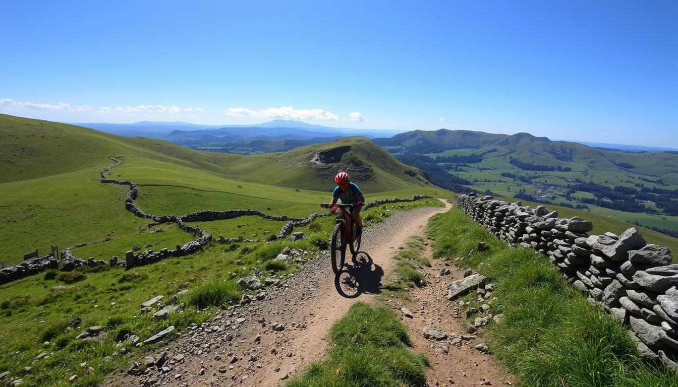 exploring the Yorkshire Dales by mountain bike