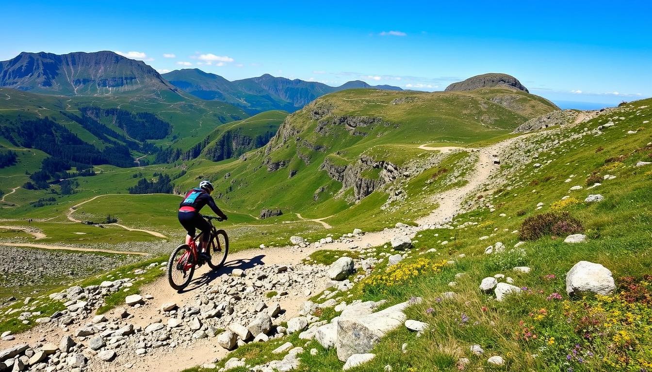 mountain biking in Wales