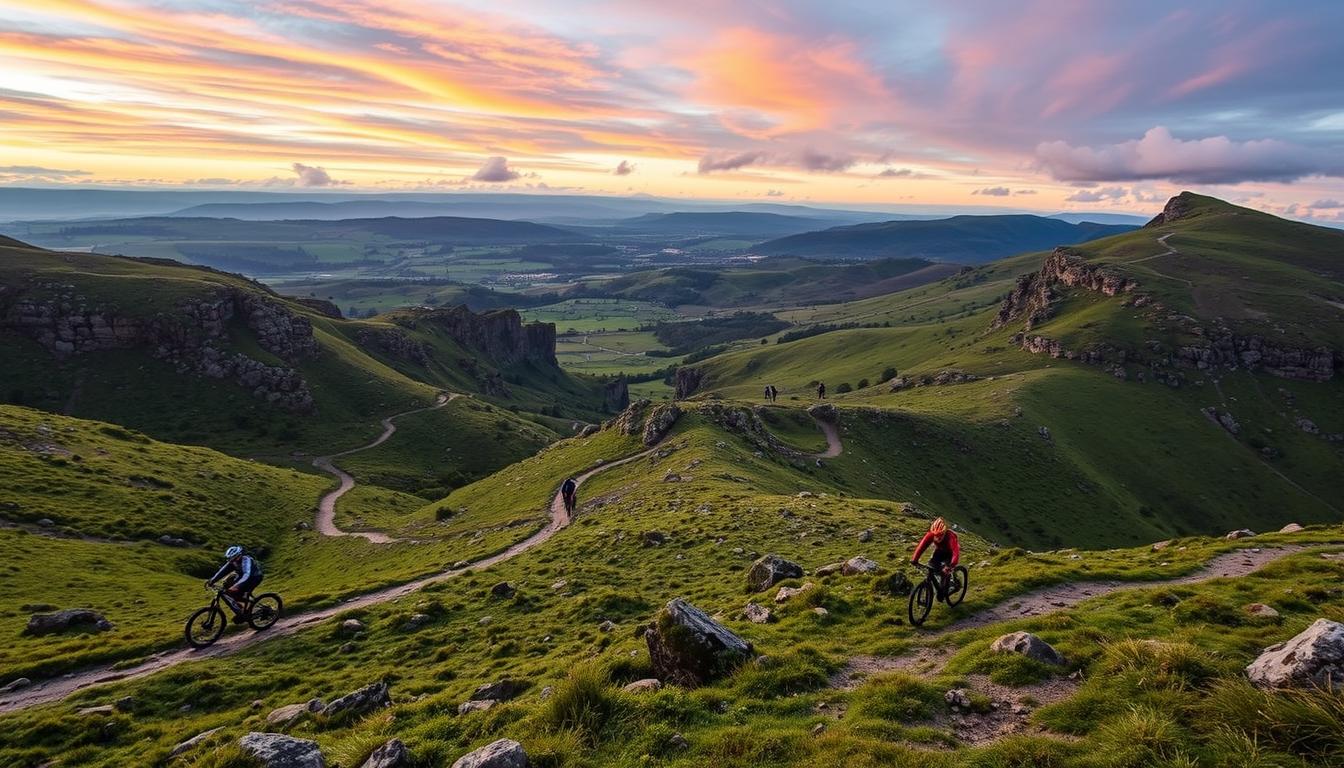 riding the Peak District by MTB